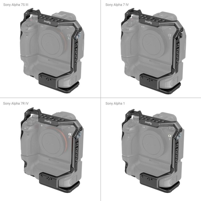 SmallRig 索尼Alpha 7S III/Alpha 7 IV/Alpha 7R IV/Alpha 1 VG-C4EM